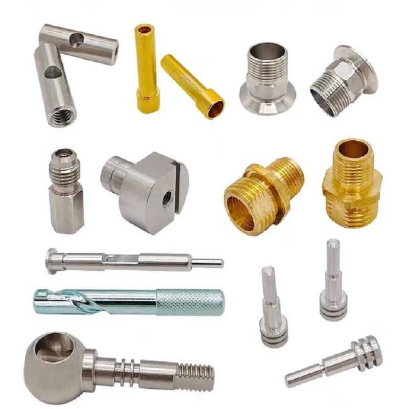 CNC Lathe Thickened Thread Stainless Steel Brass Turning Milling Machinery Processing Parts